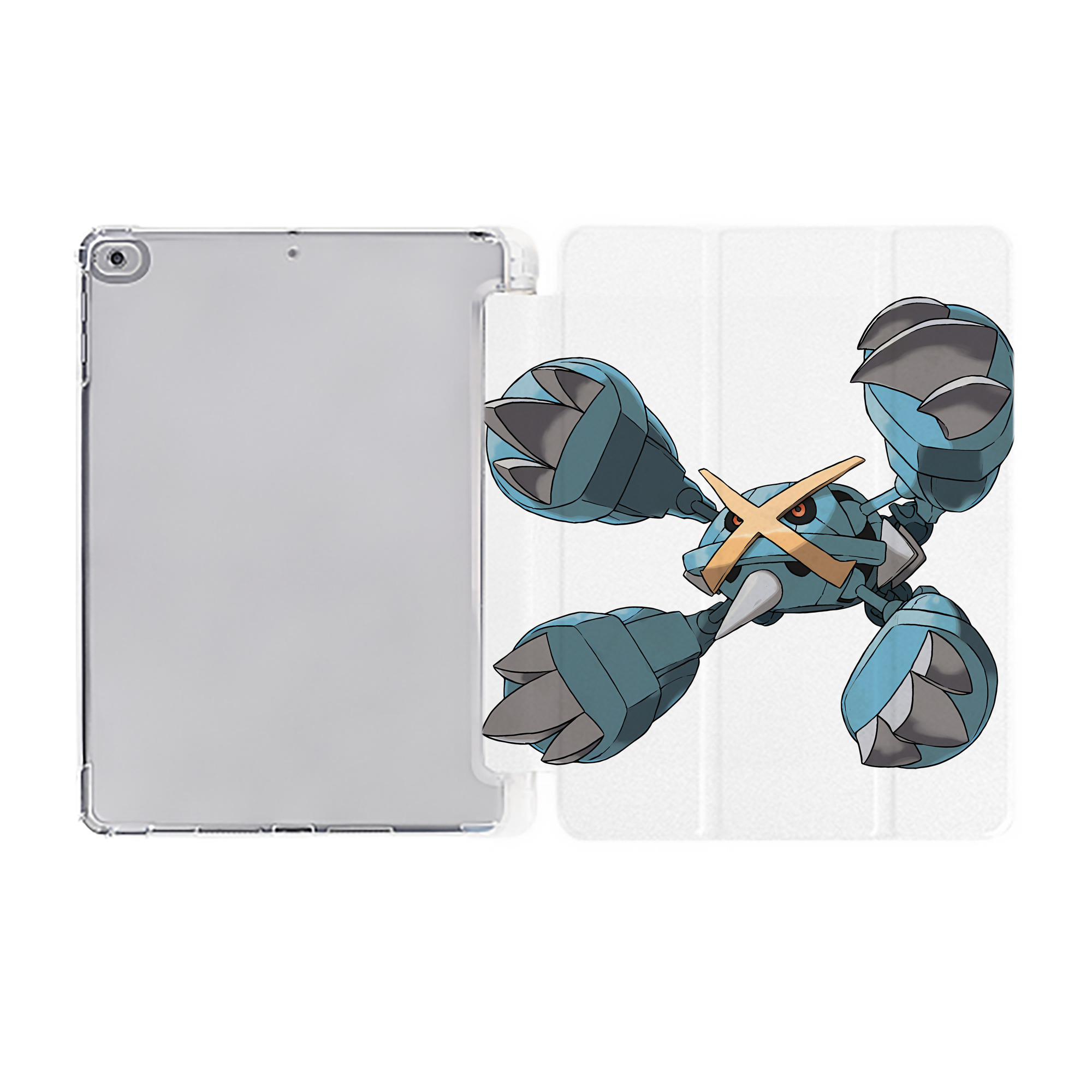 （画像用） ポケットモンスター Pokémon IPad ケース ペン収納付き 三つ折りスタンド PUレザー×シリコン 対応機種9.5/10.5/10.9インチ